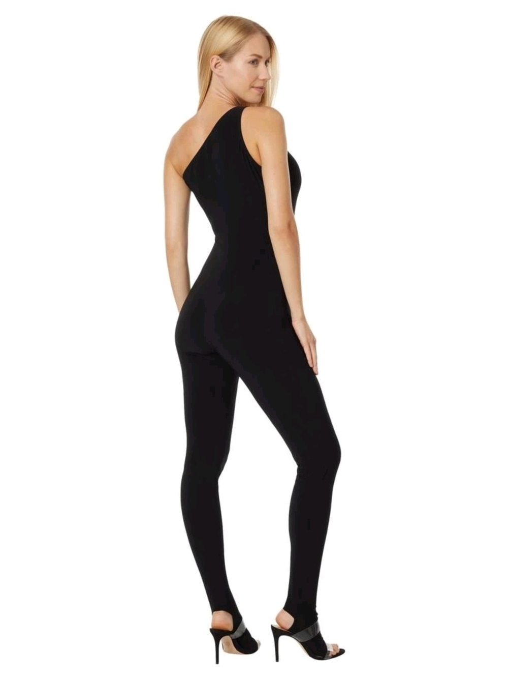 NWT! Norma Kamali One-Shoulder Catsuit